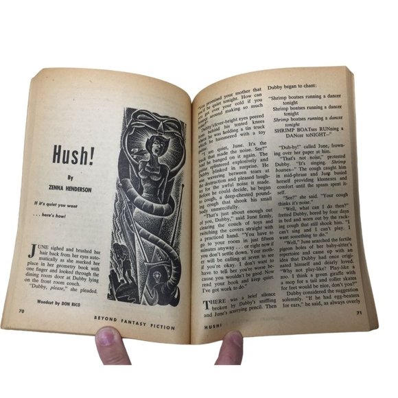 Vintage Beyond Fantasy Fiction Book- November 1953 Issue- Soft Cover - Picture 6 of 9